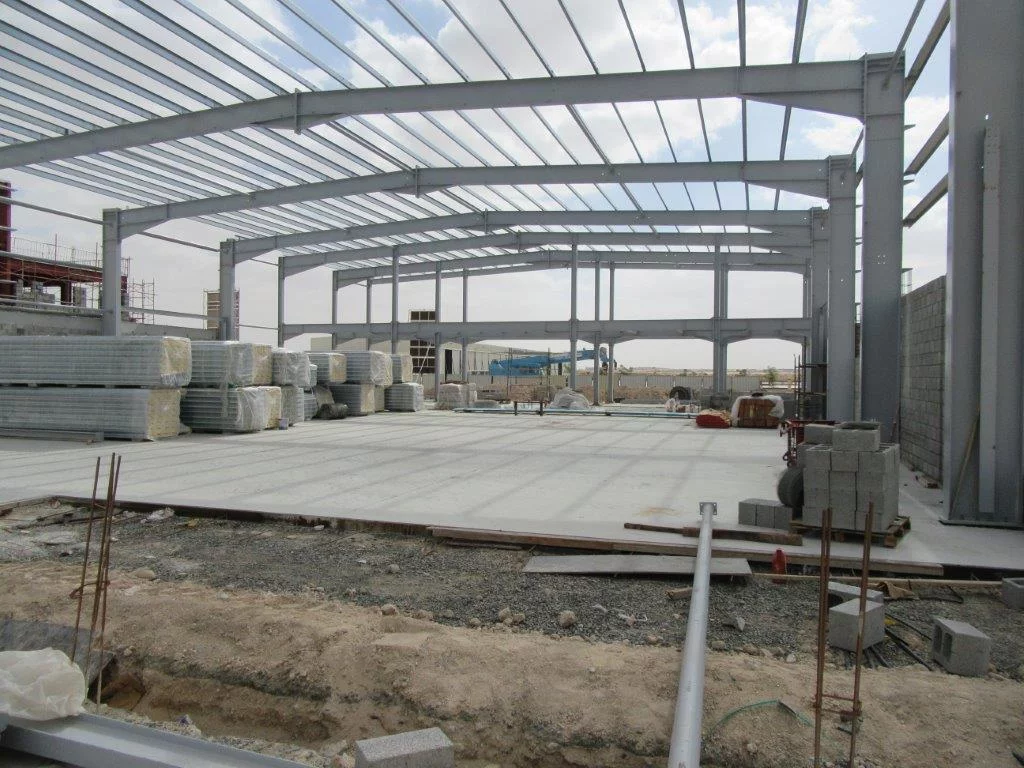 Progress new facilities under construction - Middle East Crane