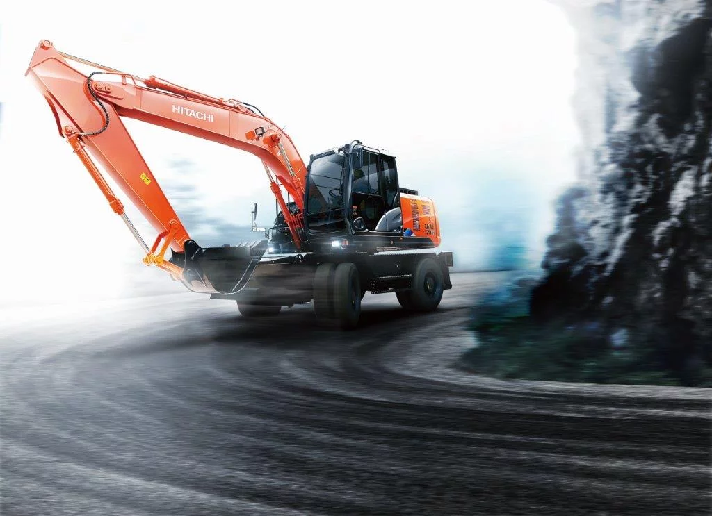 New arrival WHEELED EXCAVATORS