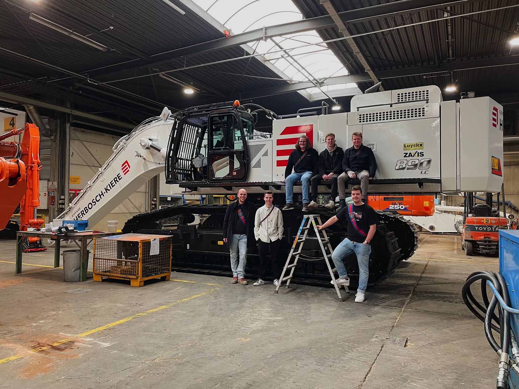 Company visit of student association KVHC Mereta