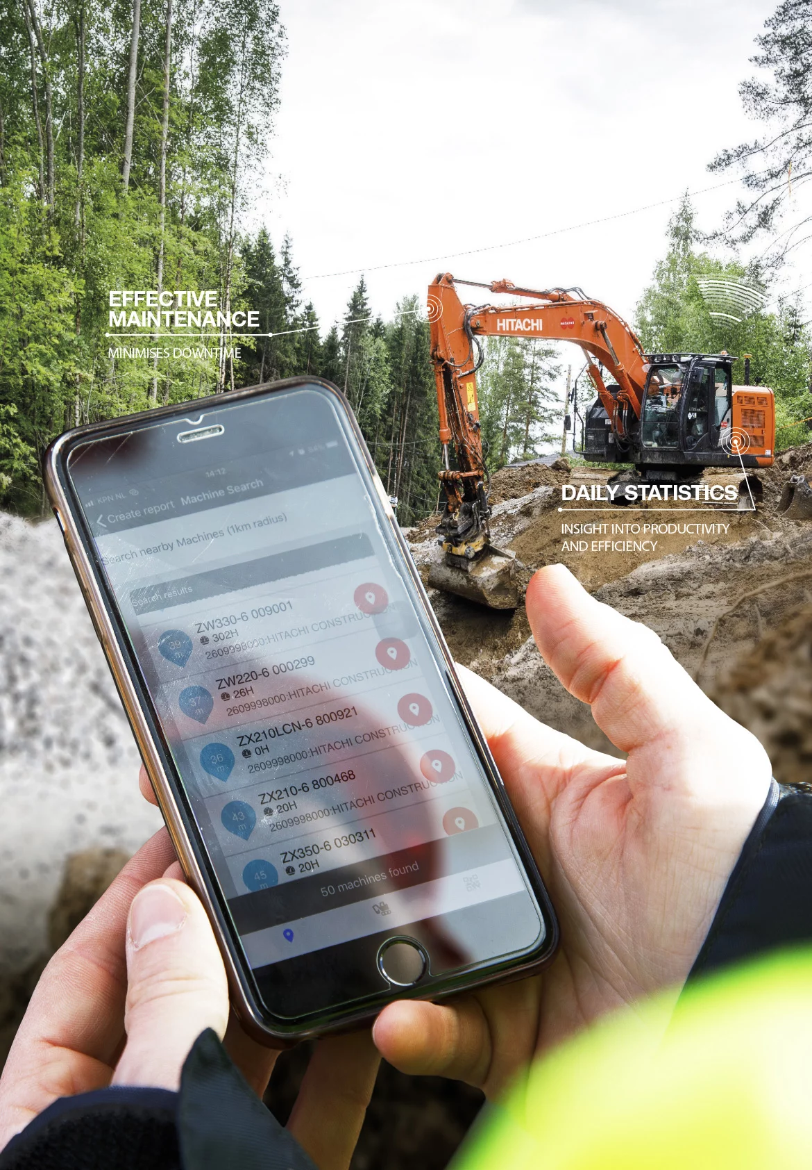 Connect with Hitachi at BAUMA