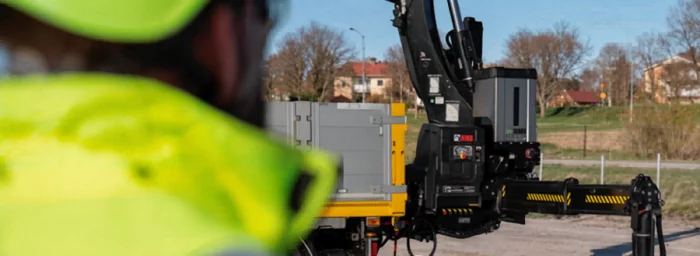 HIAB wspr+ is the new standard for electric hybrid cranes