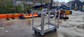 Image ICM Man basket for truck mounted crane