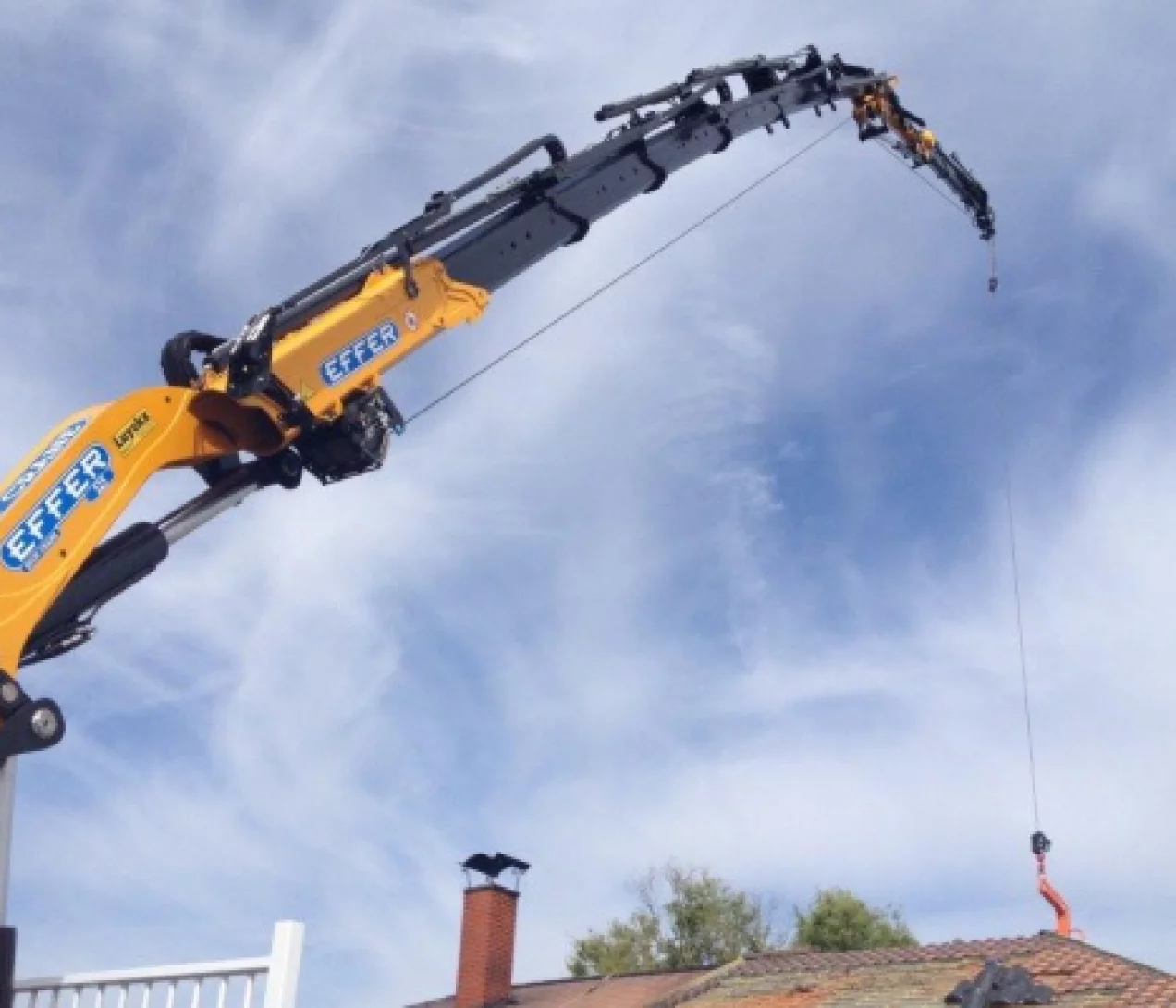 Image Effer 525 roofcrane