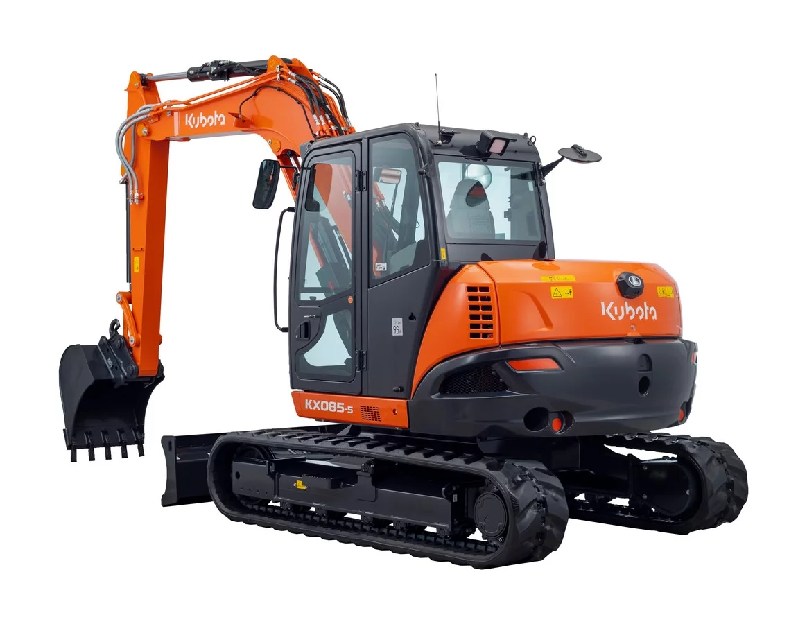 Kubota lance une midi-pelle de 8 tonnes de nouvelle génération