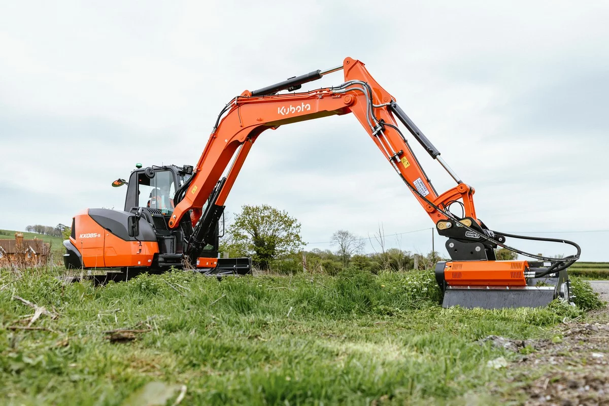 Kubota lance une midi-pelle de 8 tonnes de nouvelle génération