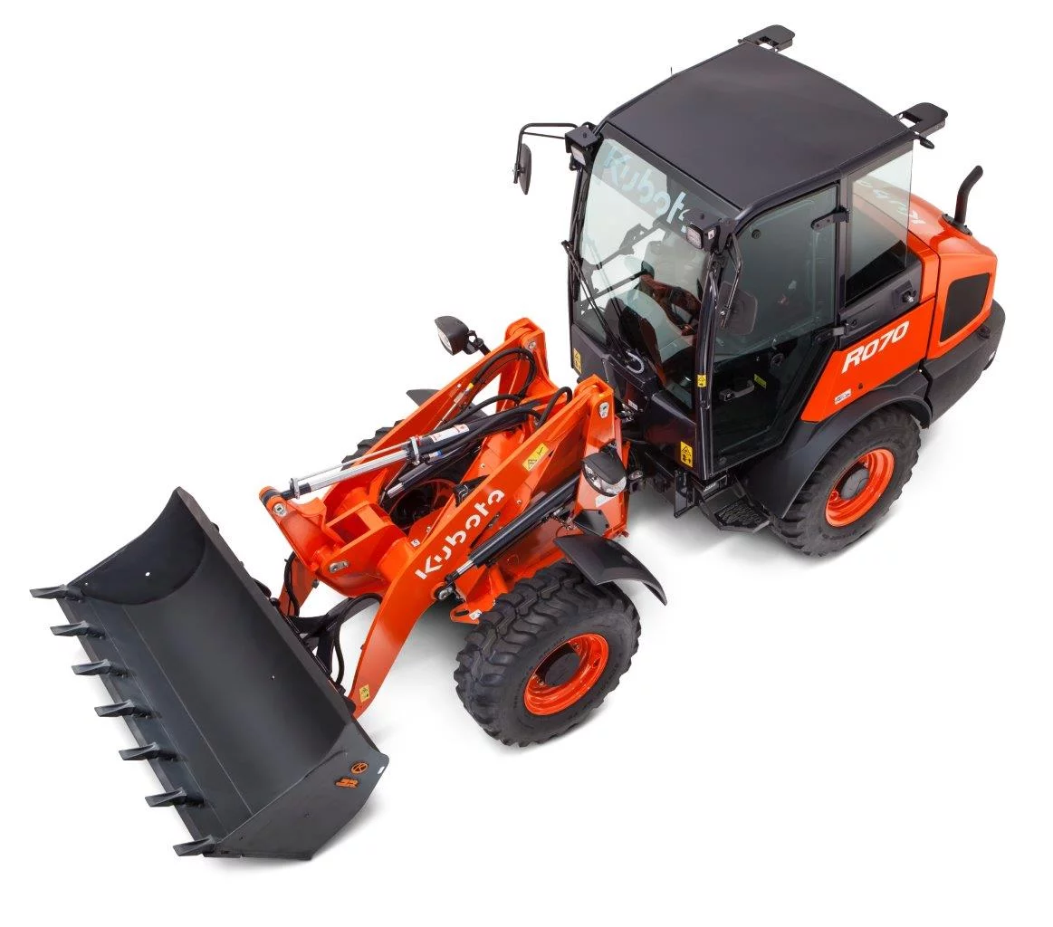 Kubota lance la nouvelle génération de chargeuses sur pneus R070 et R090