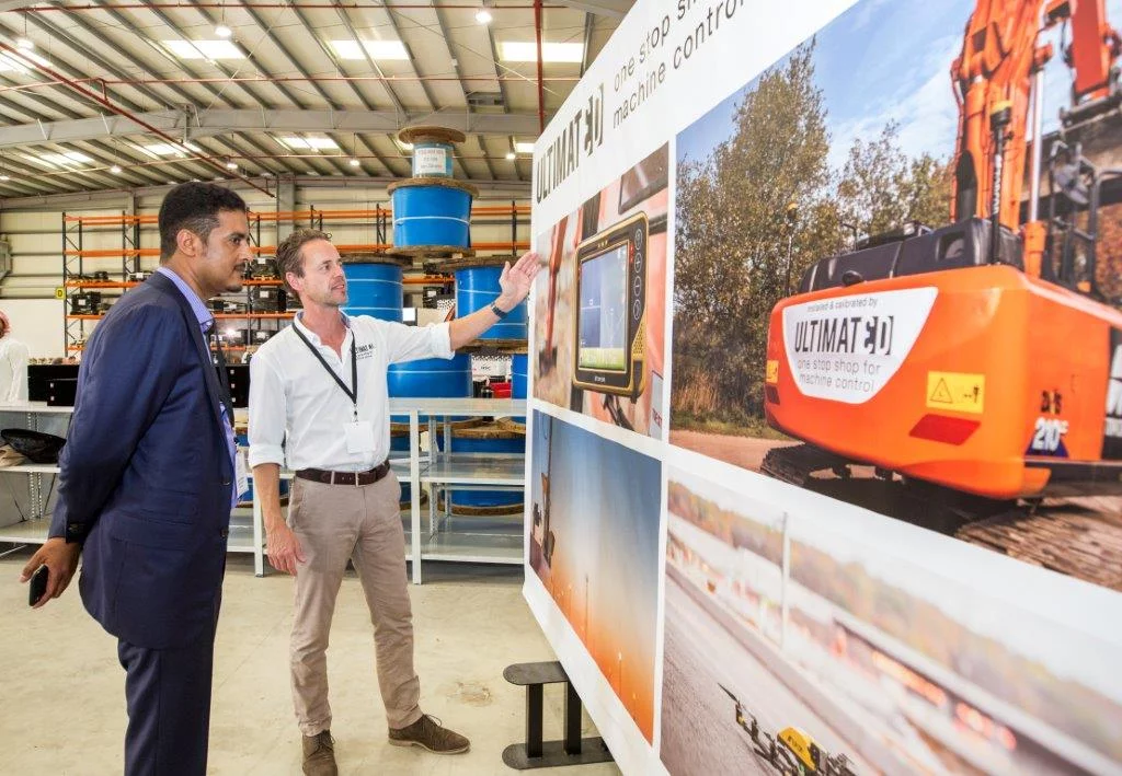 OUVERTURE  des nouvelles infrastructures Middle East Crane