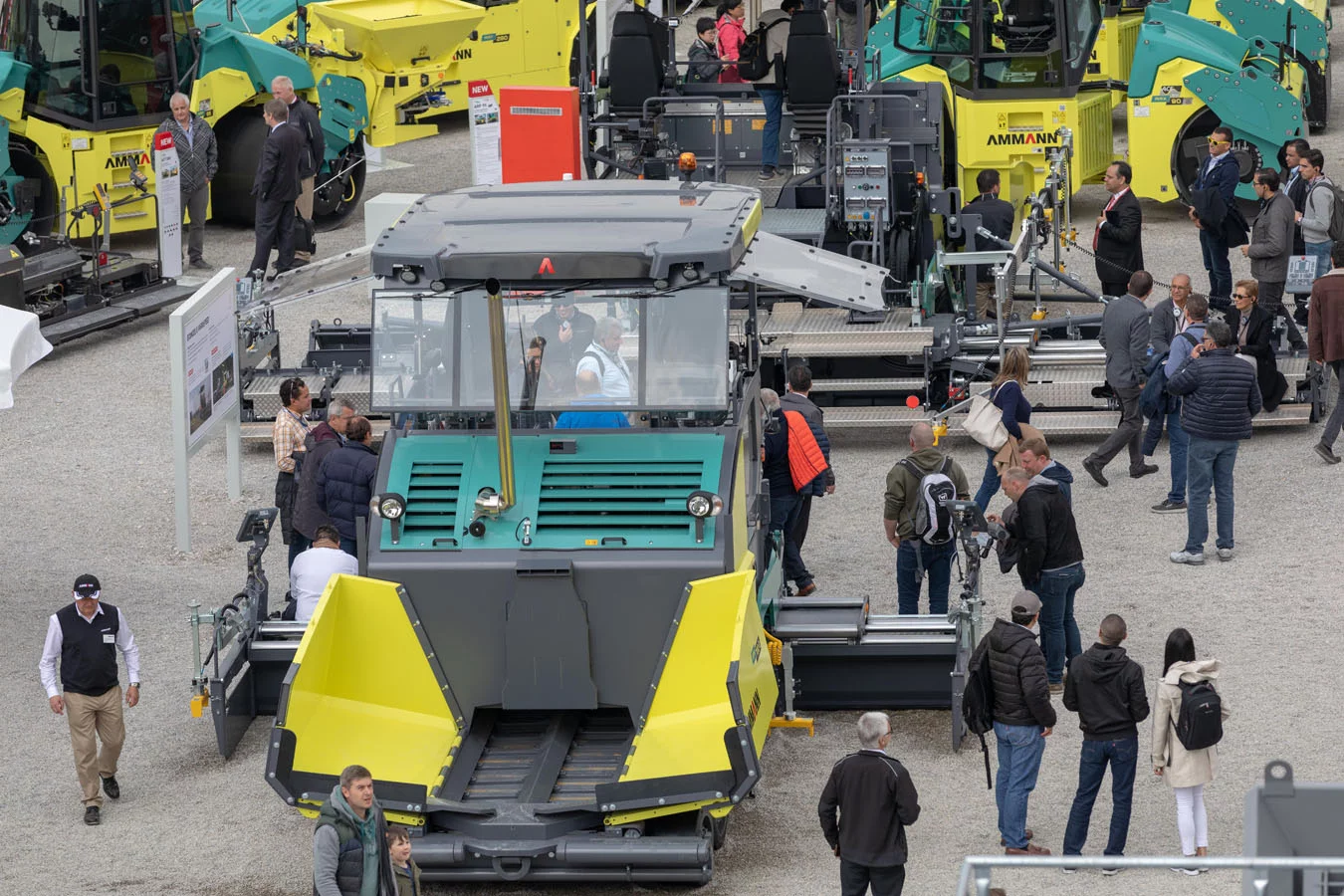 Ammann s’adapte aux mutations d’une industrie en pleine transformation au salon Bauma 2022