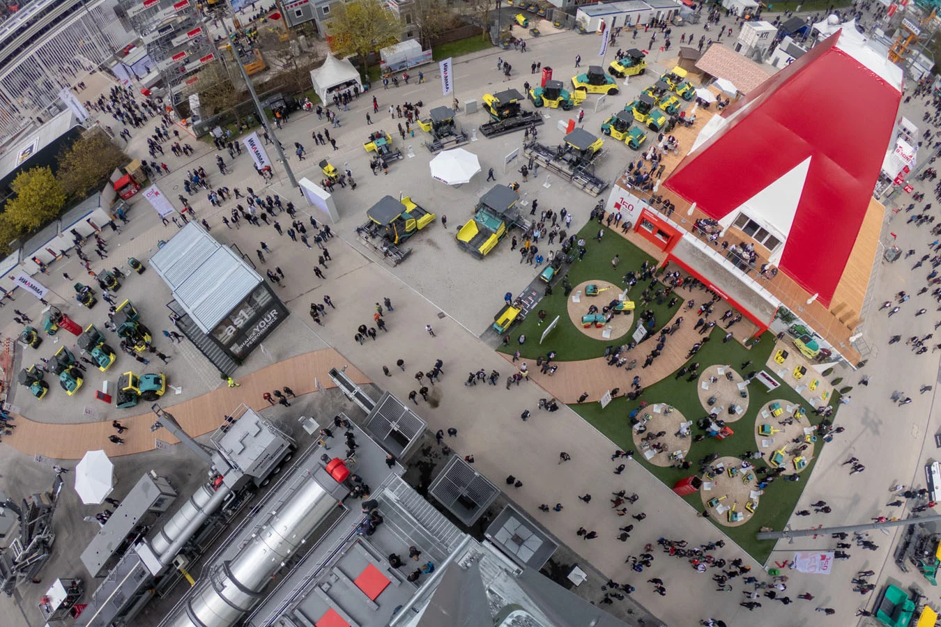 Ammann s’adapte aux mutations d’une industrie en pleine transformation au salon Bauma 2022