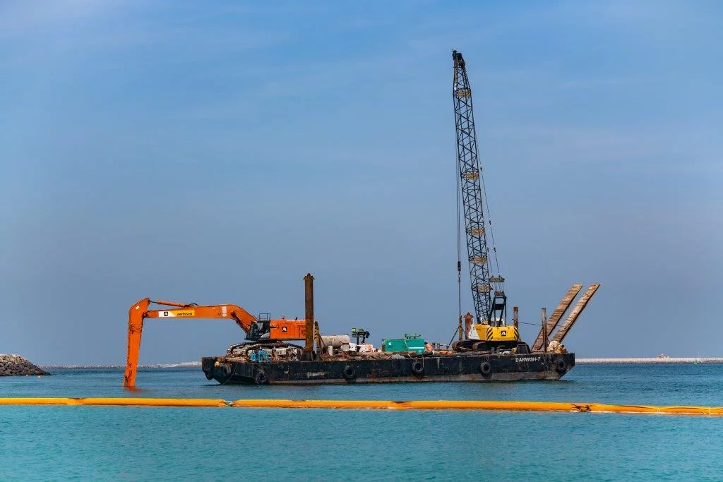 Chantier d’Aertssen Palmier Jumeirah – Dubaï