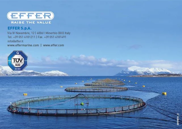 Une nouvelle grue "Marine" pour l'aquaculture et la pisciculture