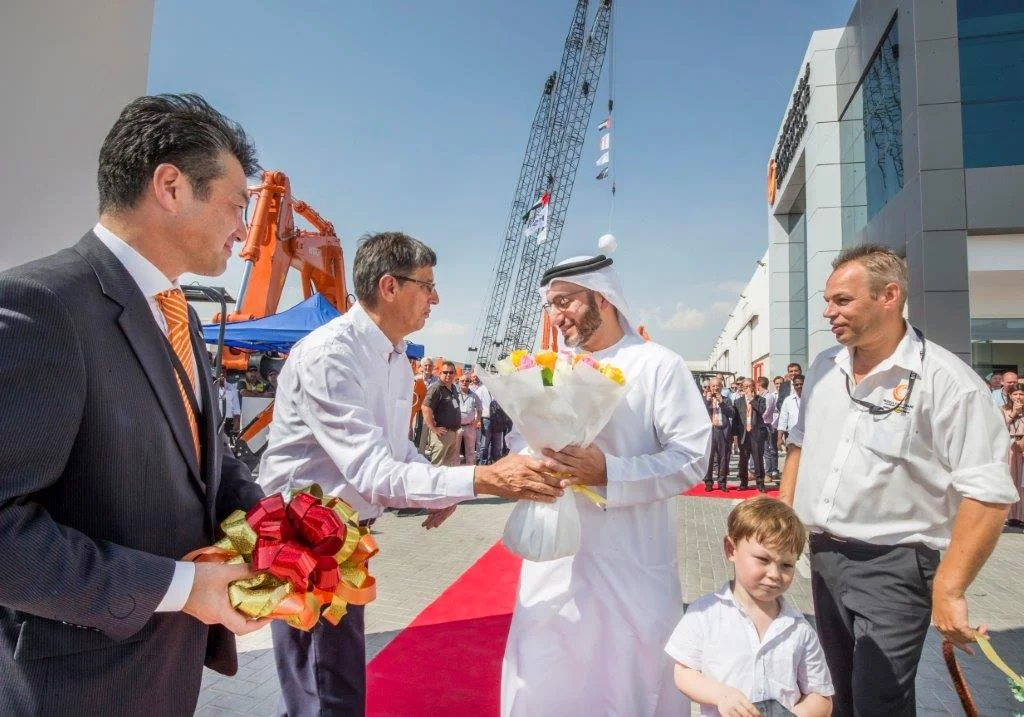 OUVERTURE  des nouvelles infrastructures Middle East Crane