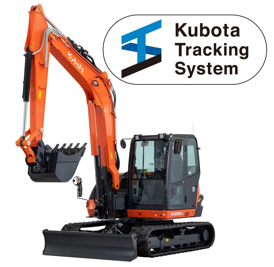 Kubota lance une midi-pelle de 8 tonnes de nouvelle génération