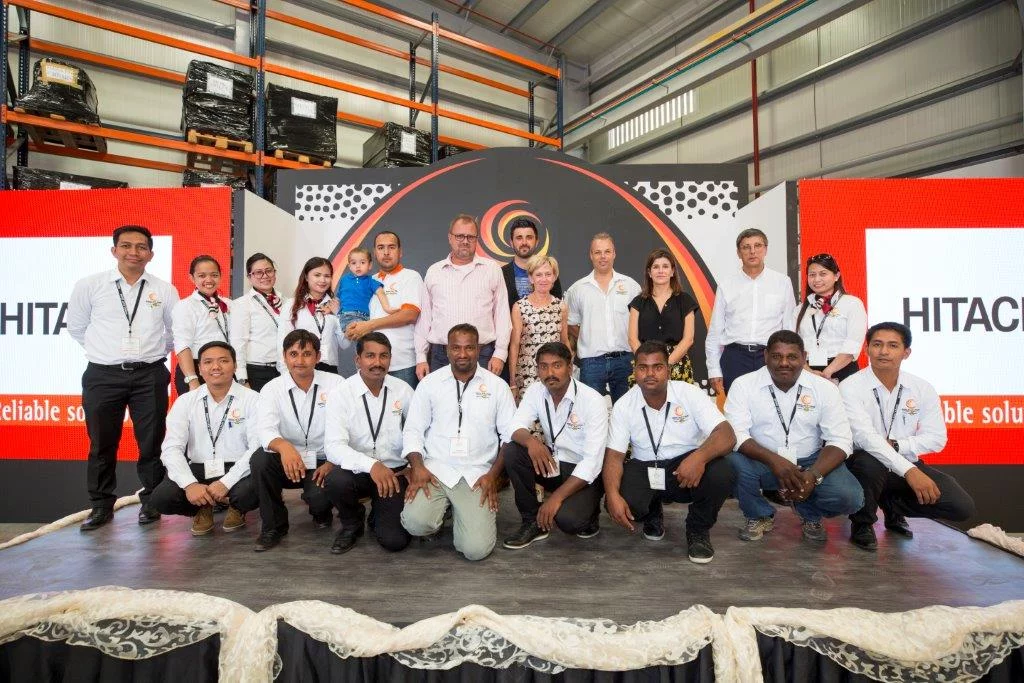 OUVERTURE  des nouvelles infrastructures Middle East Crane