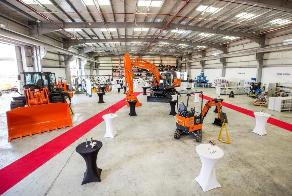 OUVERTURE  des nouvelles infrastructures Middle East Crane