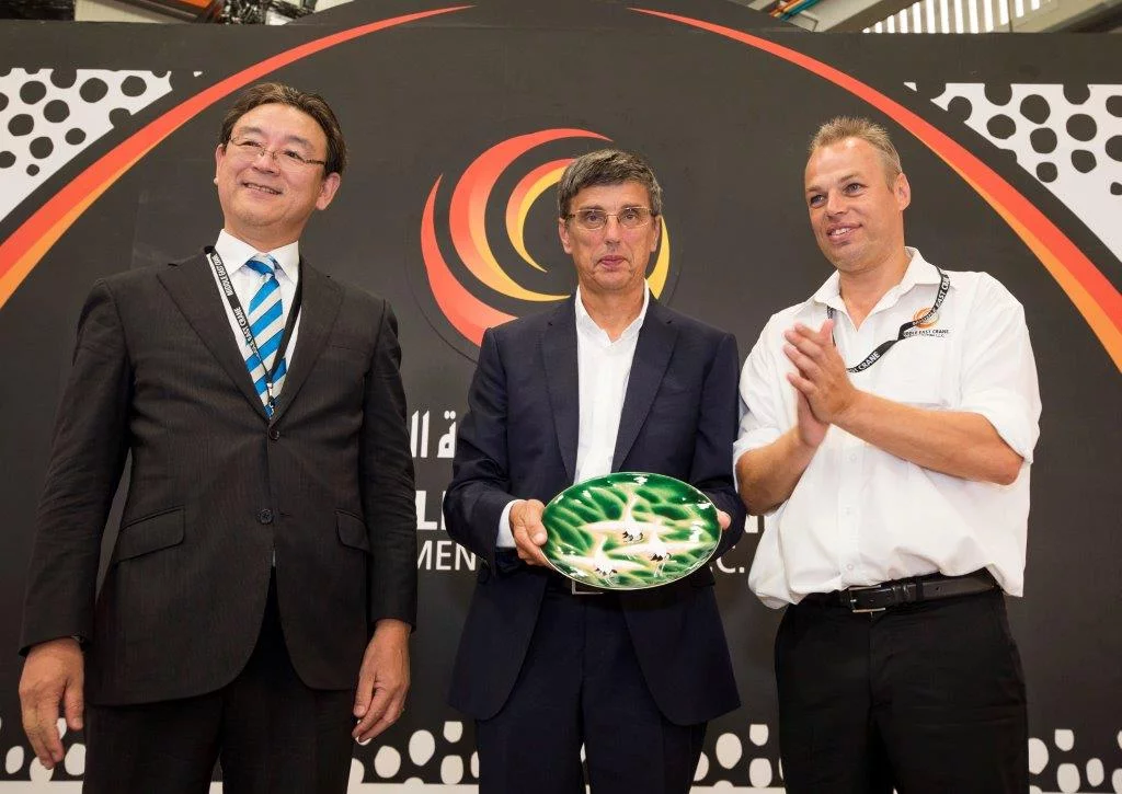 OUVERTURE  des nouvelles infrastructures Middle East Crane