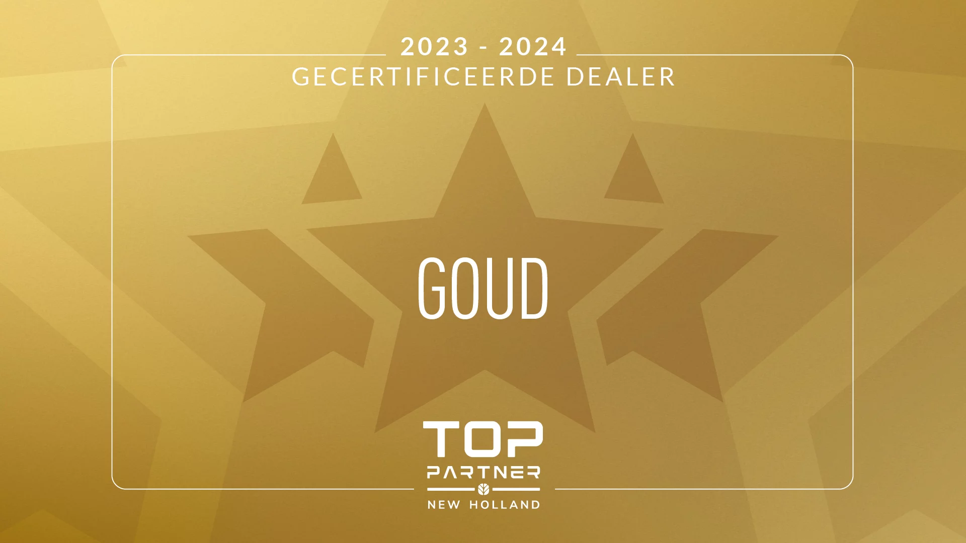 Partenaire Gold New Holland 2023 - 2024