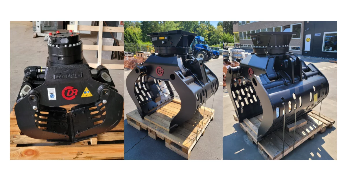 Promotion des grappins de démolition et de triage de Kinshofer/Demarec