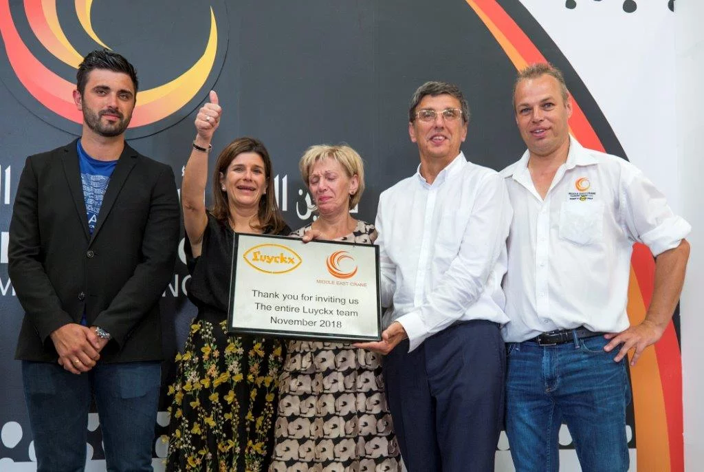 OUVERTURE  des nouvelles infrastructures Middle East Crane