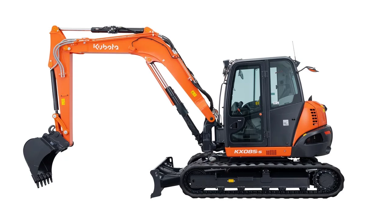 Kubota lance une midi-pelle de 8 tonnes de nouvelle génération