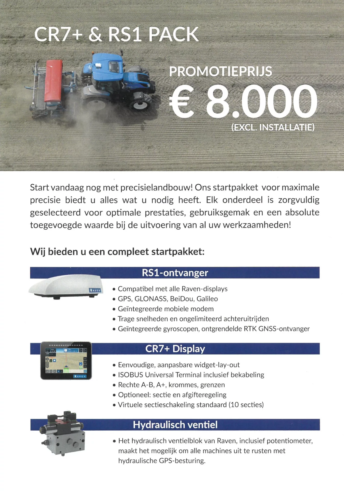 Prix promotionnel CR7+ & RS1 Pack