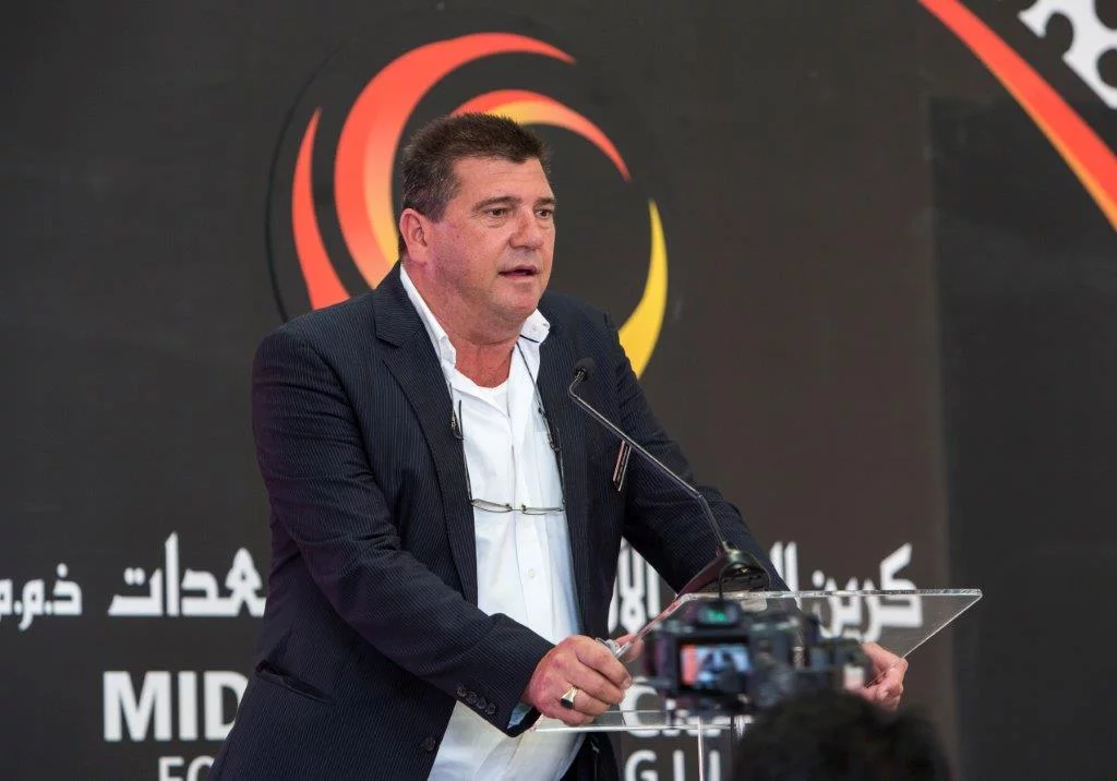 OUVERTURE  des nouvelles infrastructures Middle East Crane