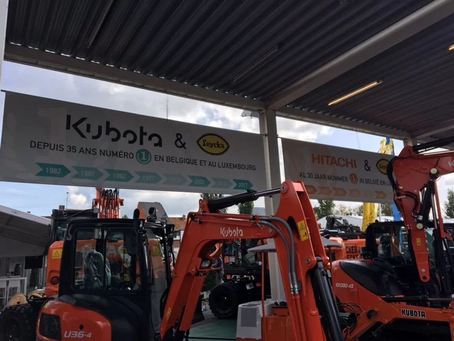 Luyckx - Kubota depuis 35 ans numéro "1" en Belgique