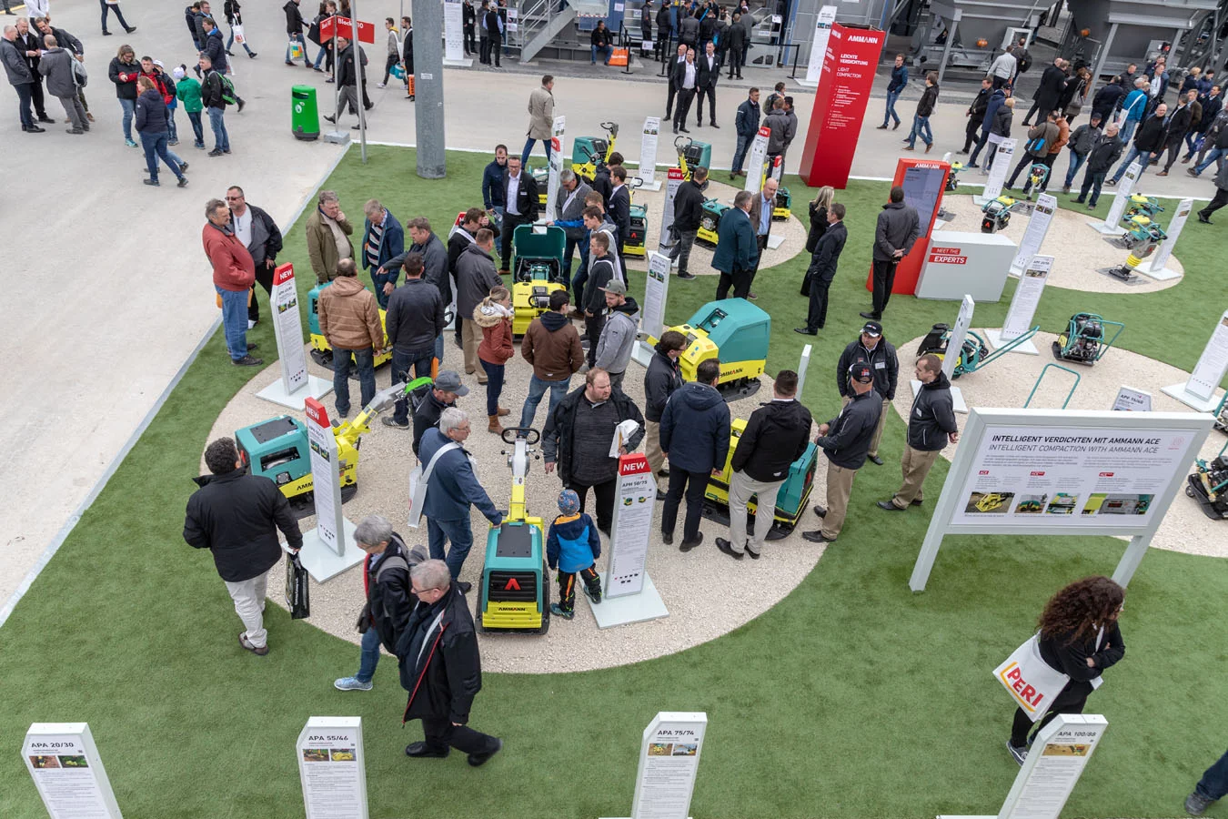 Ammann s’adapte aux mutations d’une industrie en pleine transformation au salon Bauma 2022