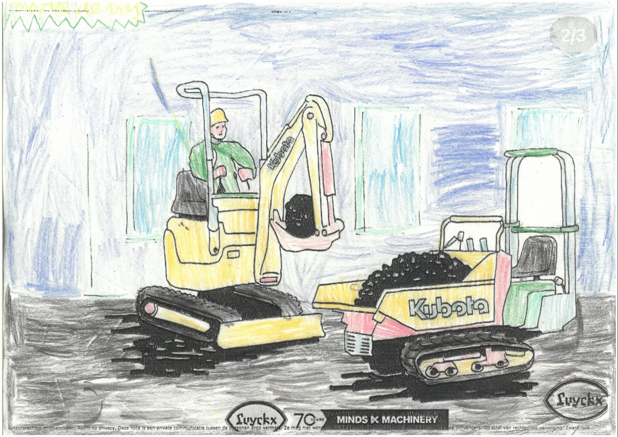 Résultat concours Luyckx coloriages