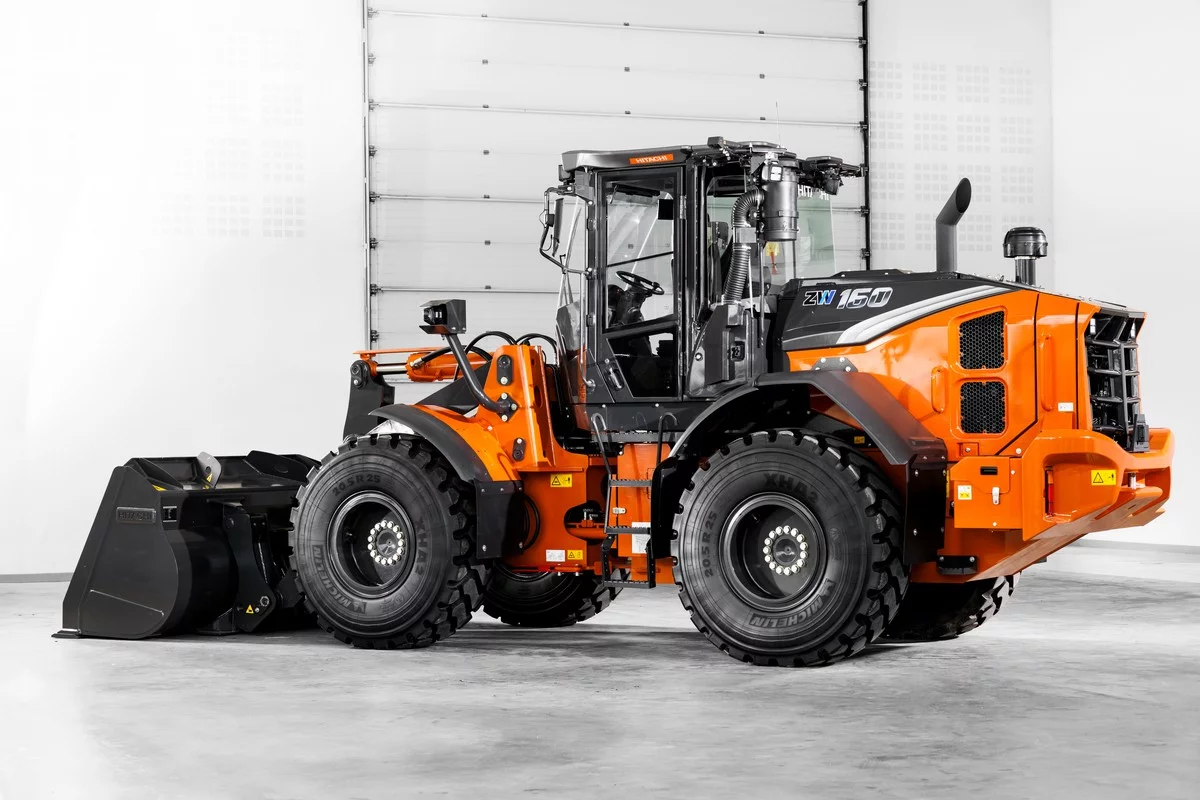 Nouvelle chargeuse sur pneus Hitachi ZW160-7