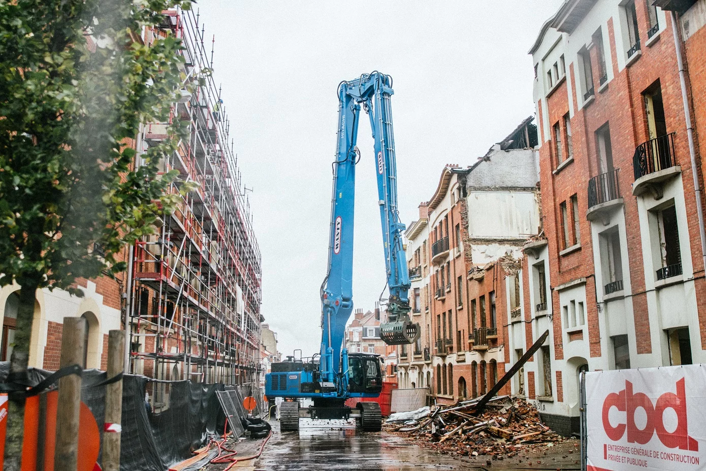 ZX490LCH-6 High Demolition en service chez WANTY GROUPE