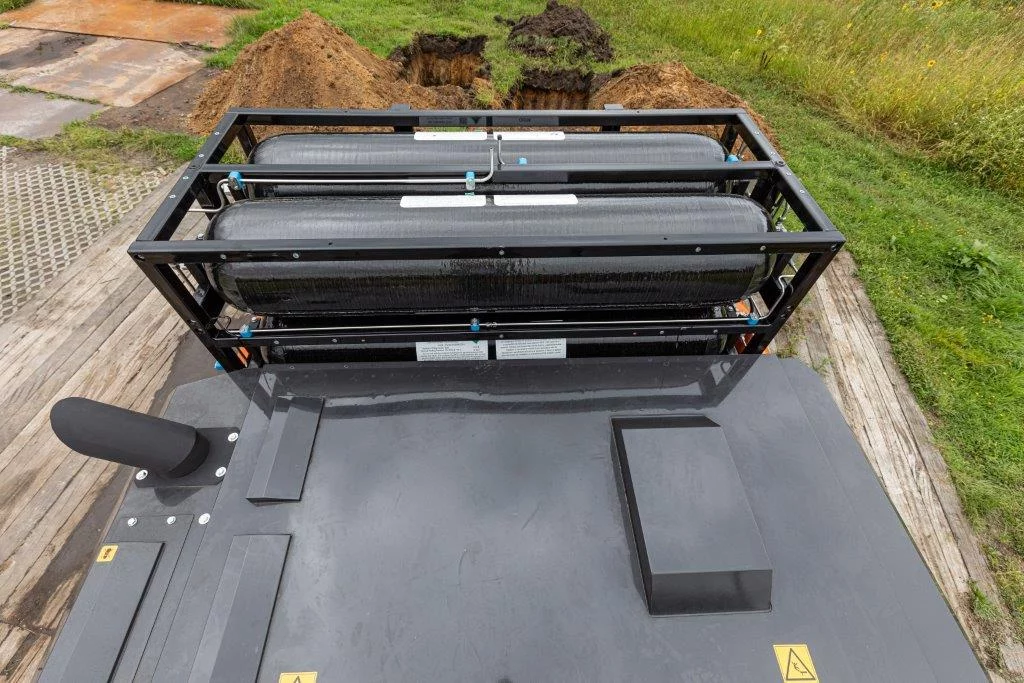 Avant-première Hitachi ZX350LC-7 Dual Fuel