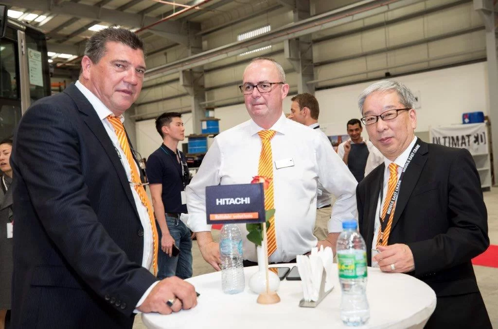 OUVERTURE  des nouvelles infrastructures Middle East Crane