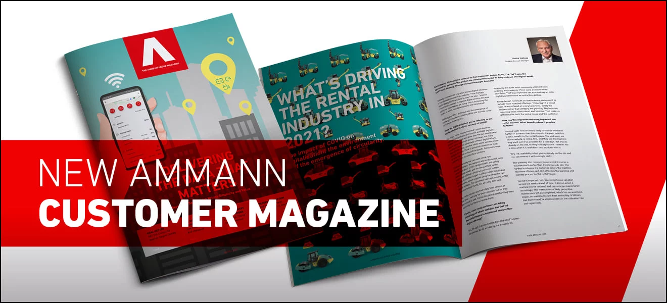 Ammann le nouveau magazine client - janvier 2022