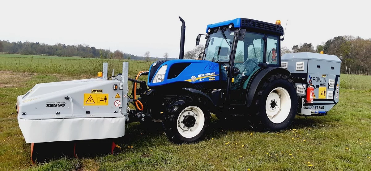 Séance d'information sur le désherbage électrique