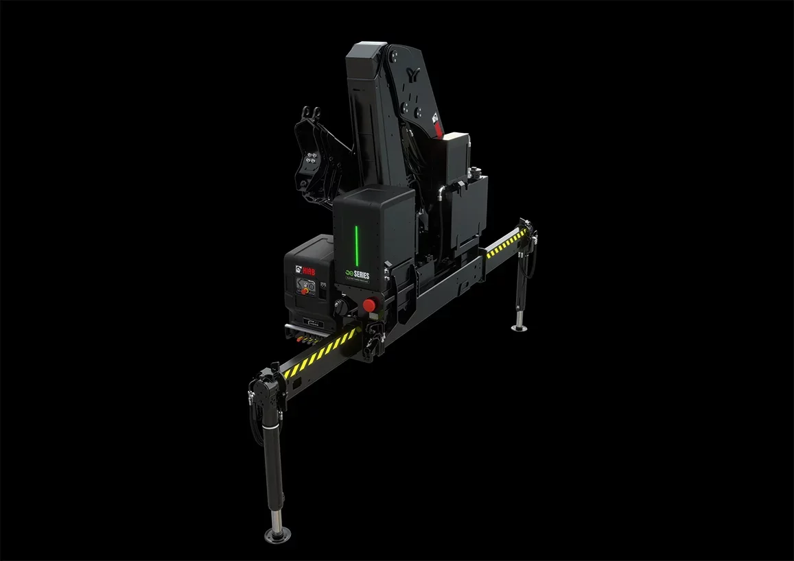 Découvrez la nouvelle gamme de grues hybrides électriques : HIAB wspr