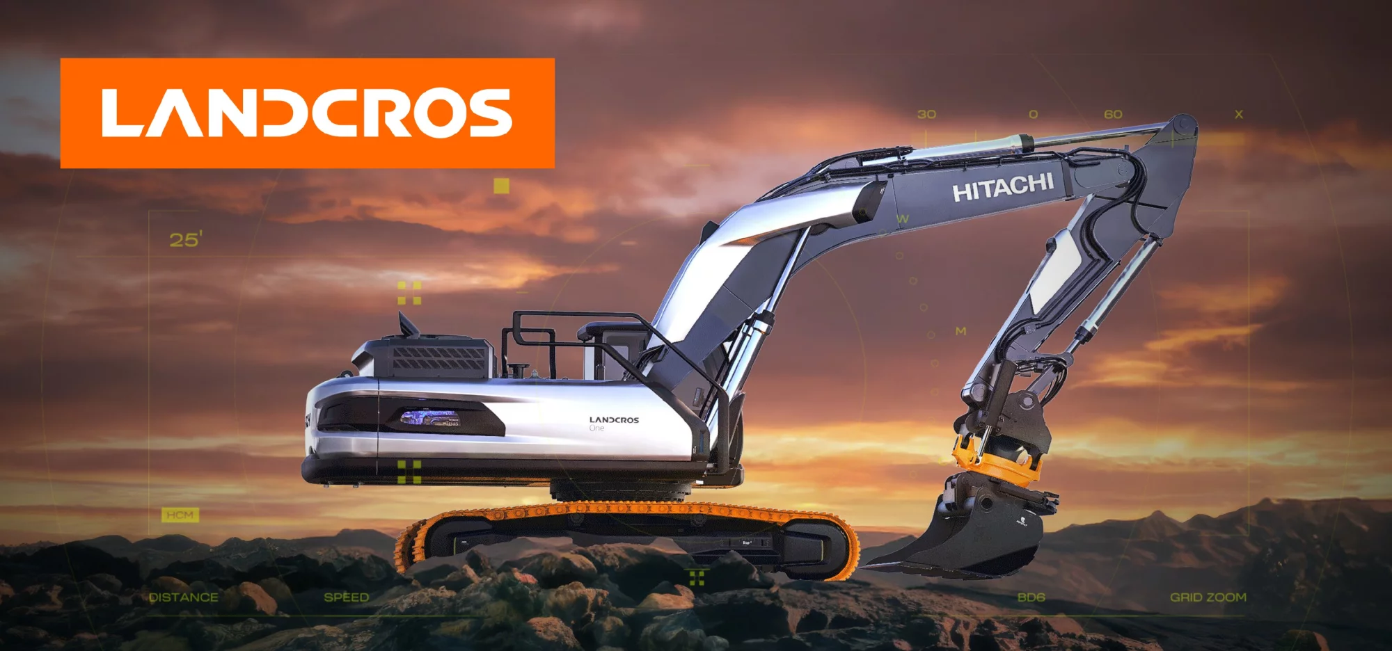 Hitachi Construction Machinery devient LANDCROS