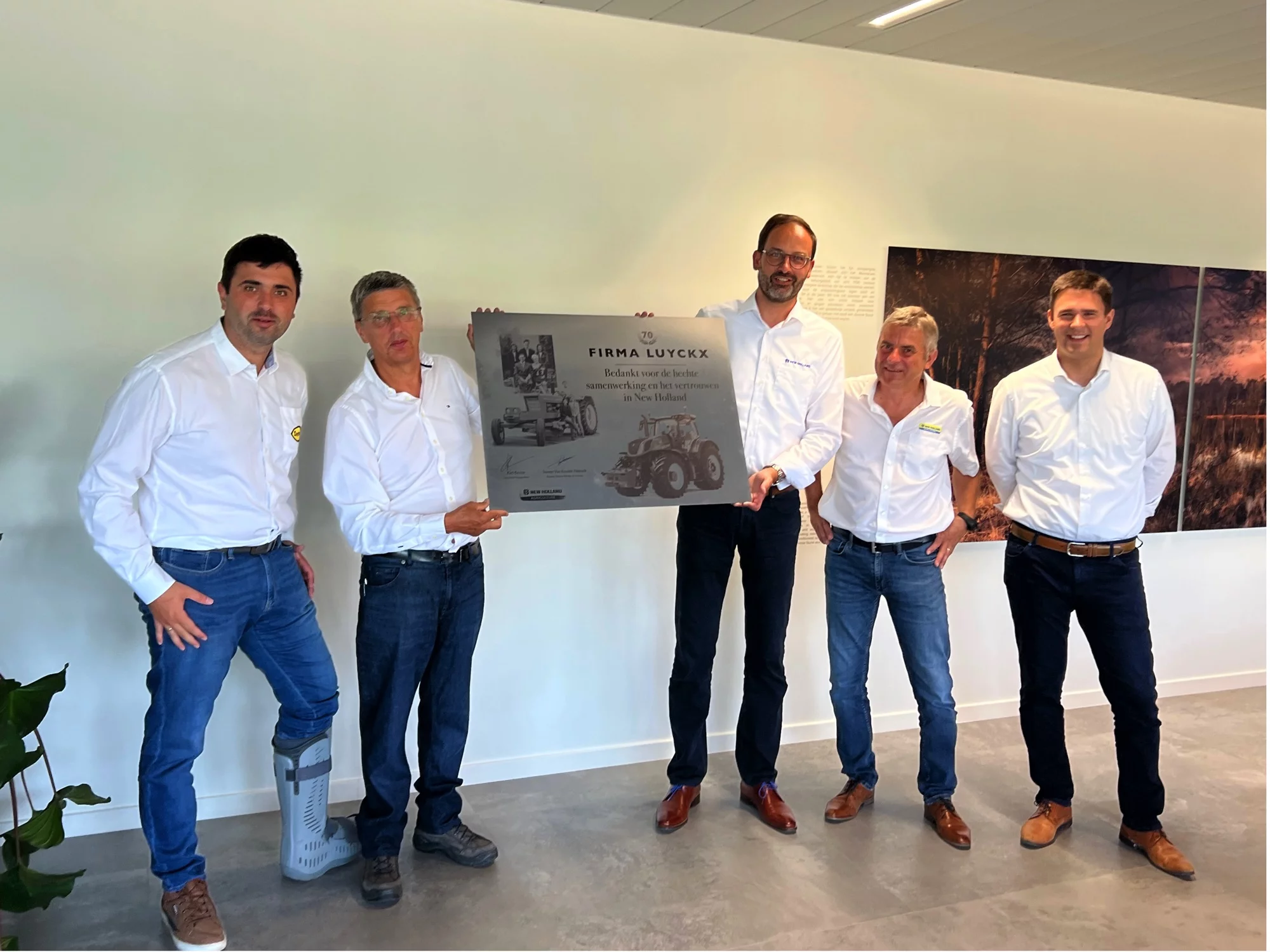 Une belle cadeau de la part de New Holland