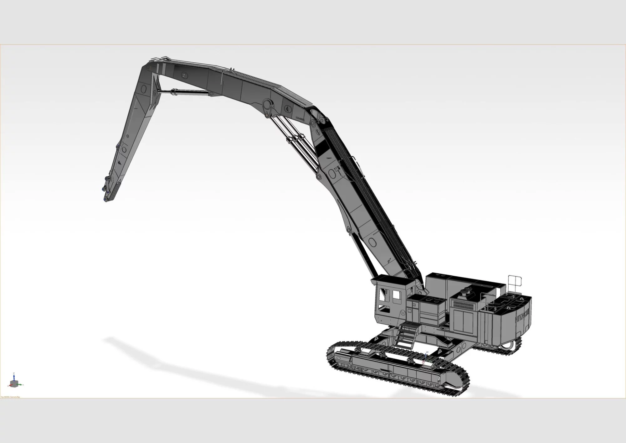 MARTENS DEMOCOM MET EN SERVICE L'EX1200-7 HIGH DEMOLITION