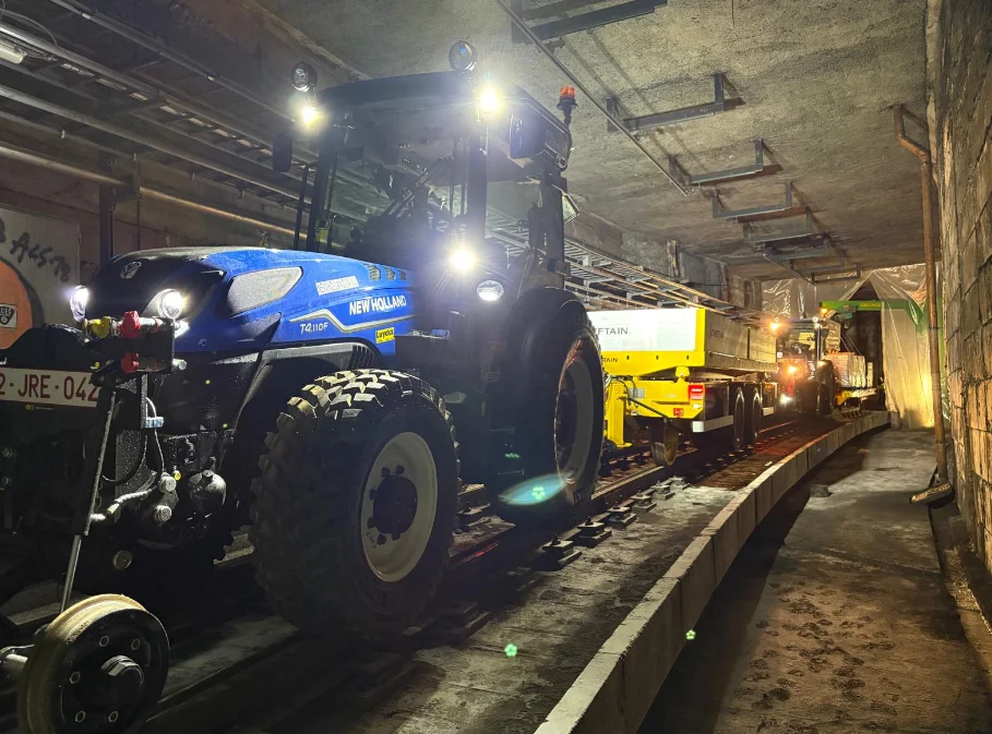Luyckx fournit du matériel spécialisé pour la rénovation du tunnel du prémétro d'Anvers