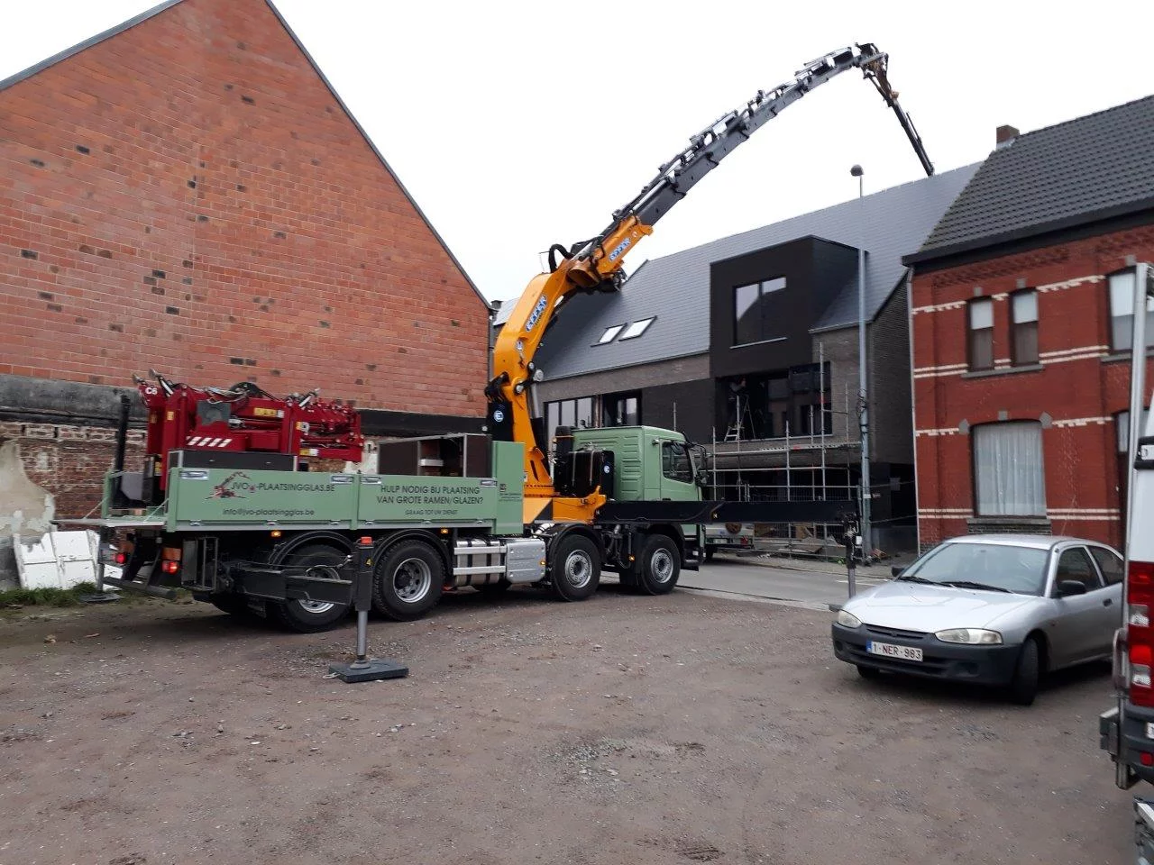 Livraison d’une machine ? Effer 955-8S + JIB 6S avec V-stab (stabilité à 360°)