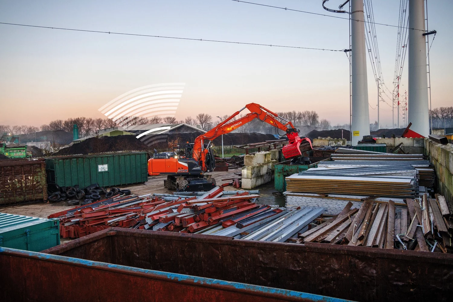 Hitachi dévoile le plus grand modèle de la série Zaxis-7 : ZX220W-7
