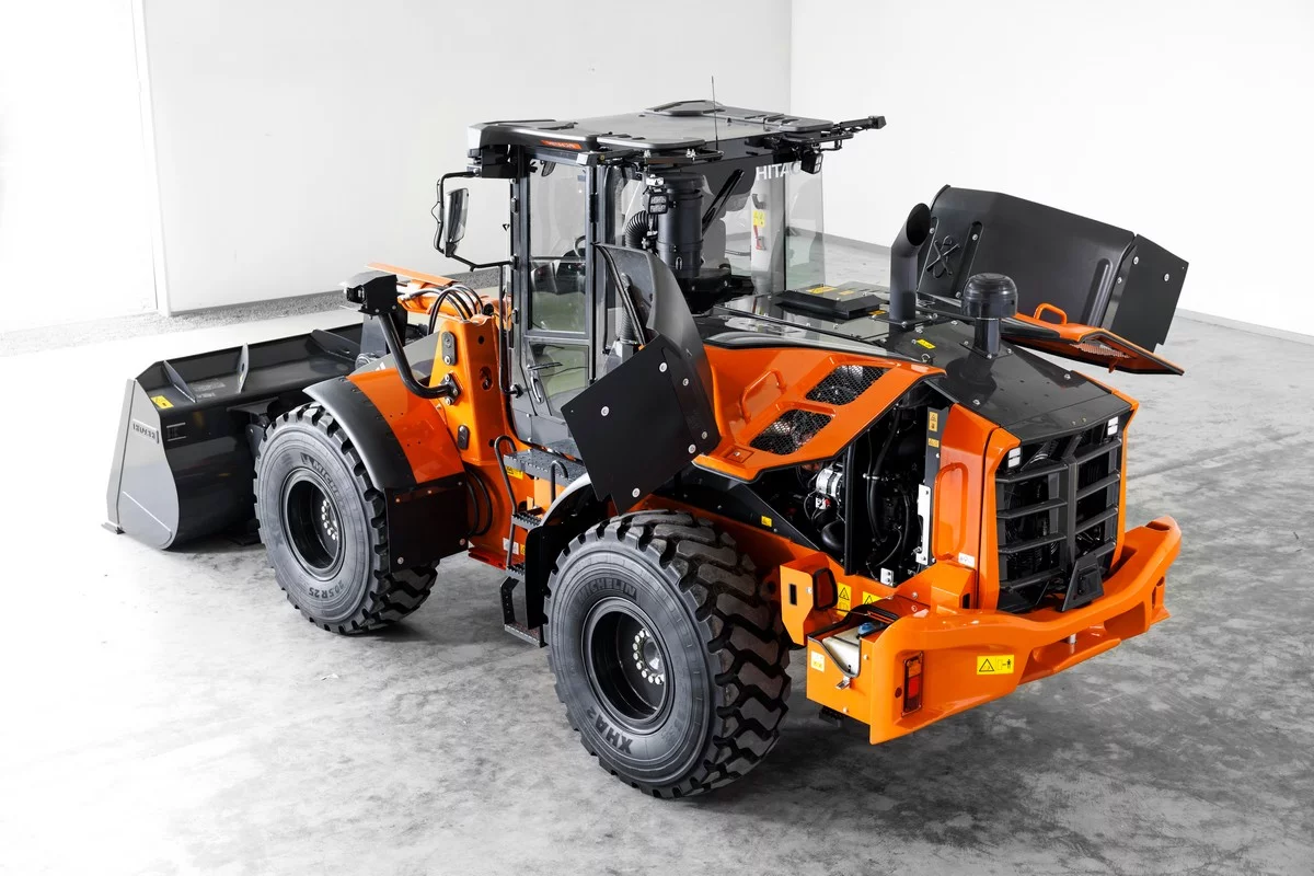 Nouvelle chargeuse sur pneus Hitachi ZW160-7