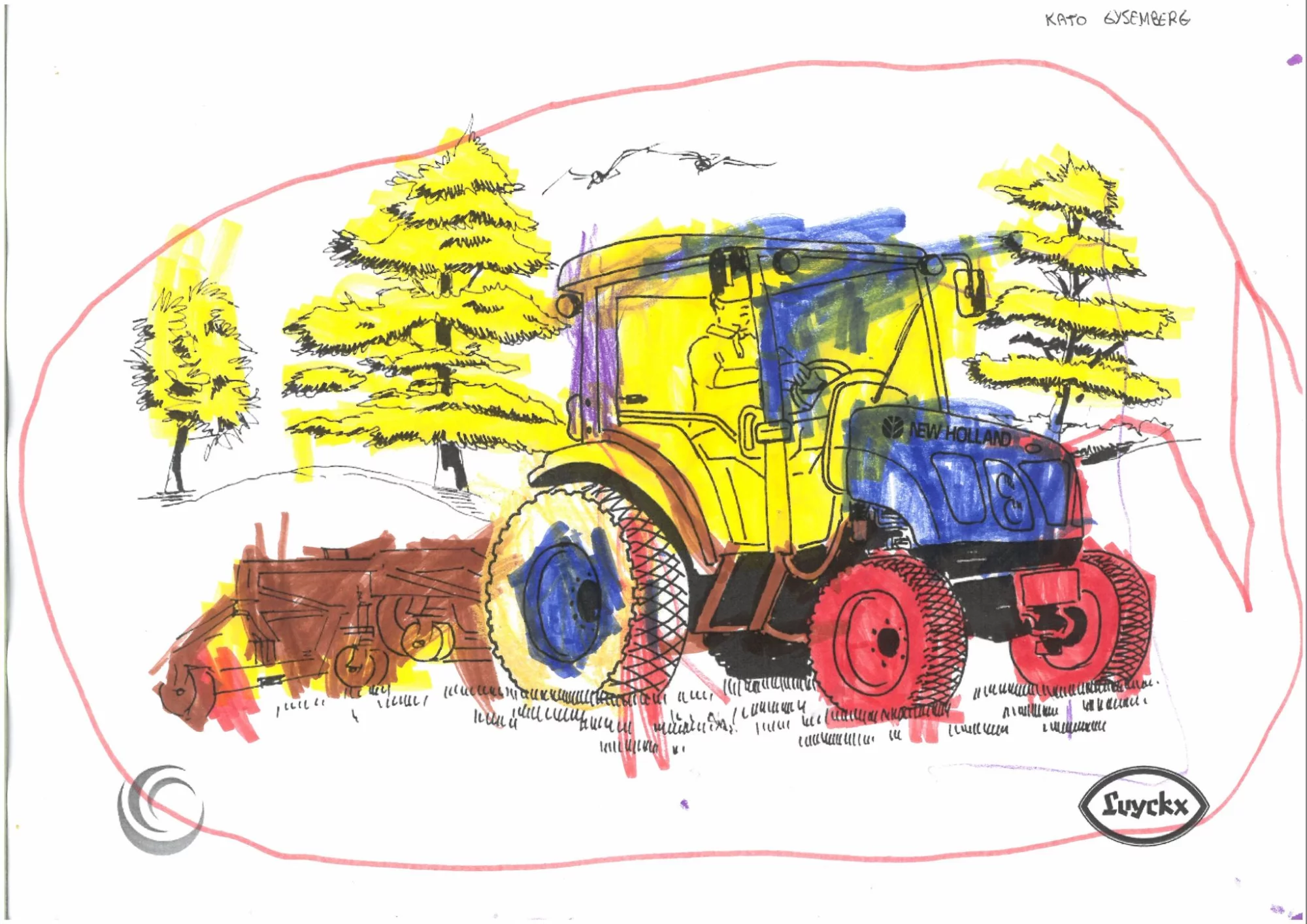 Résultat concours Luyckx coloriages