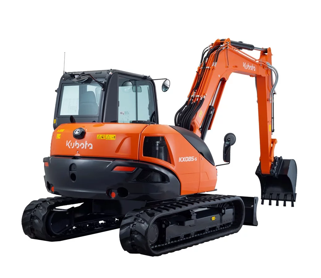 Kubota lance une midi-pelle de 8 tonnes de nouvelle génération