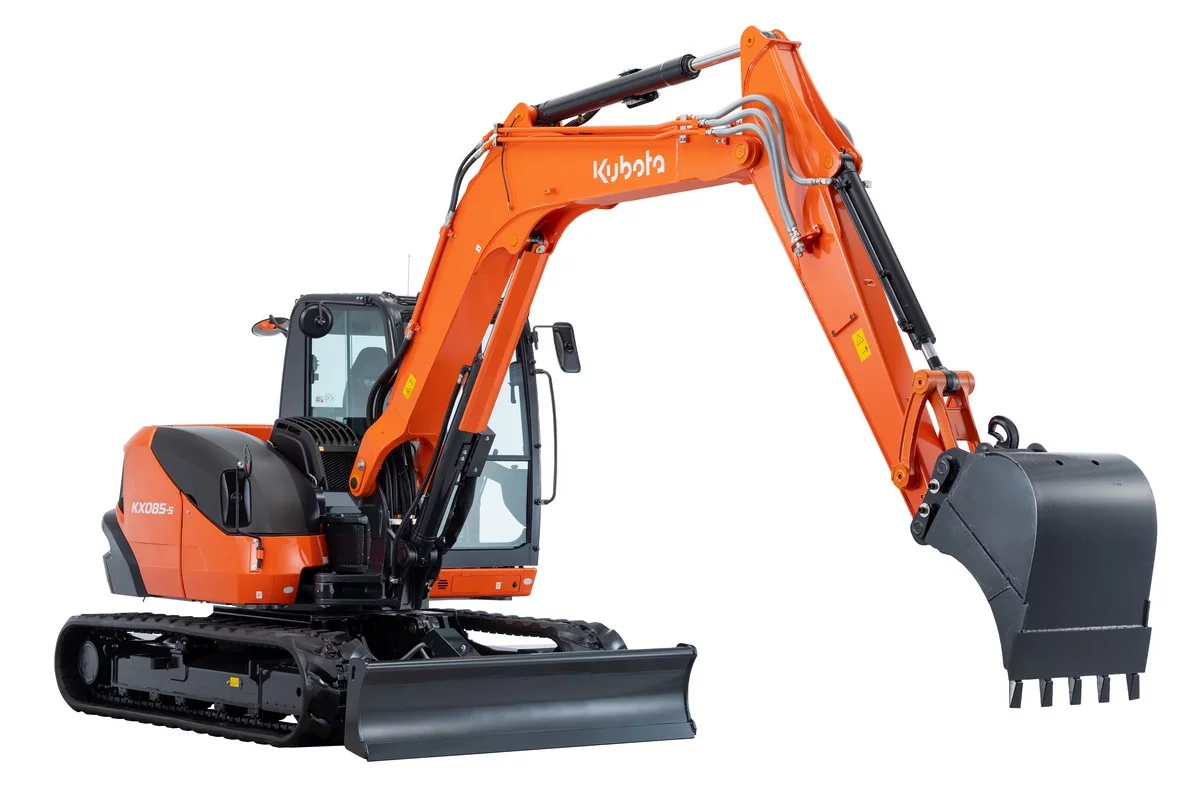 Kubota lance une midi-pelle de 8 tonnes de nouvelle génération