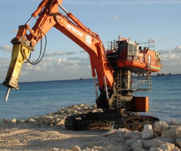 Excavatrices surélevées | concept Starfish