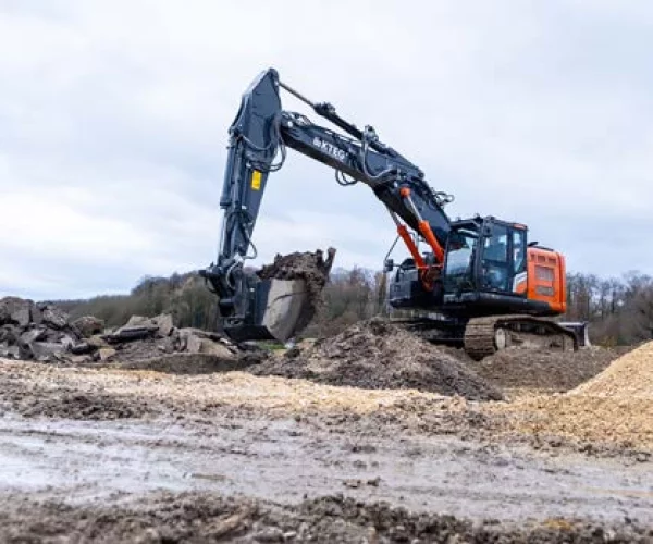 Excavatrices sur chenilles