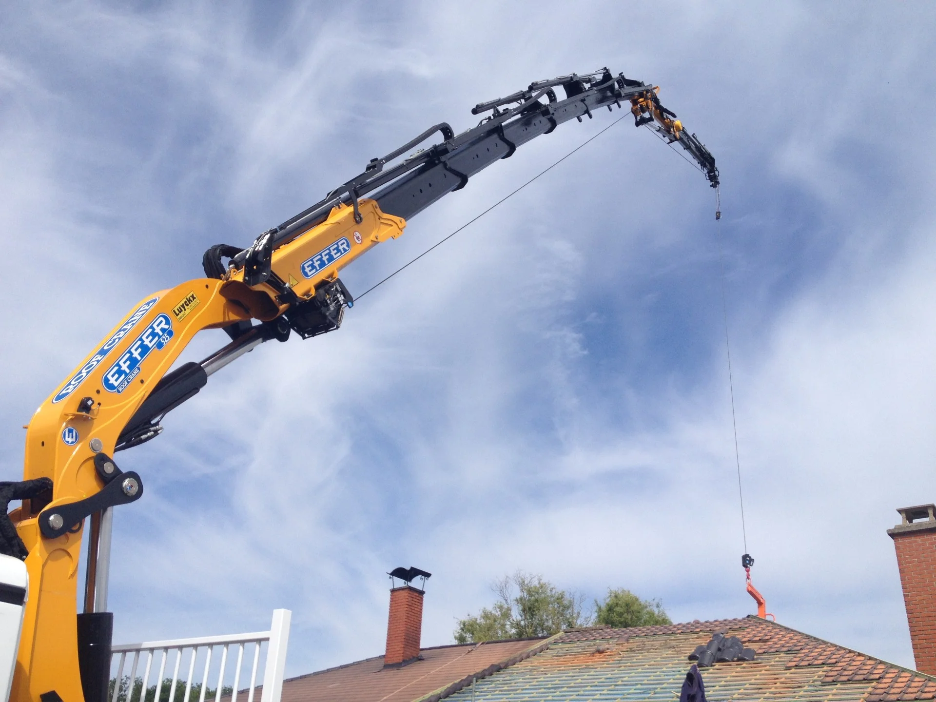 Uitzonderlijke promoprijs EFFER 525 roofcrane