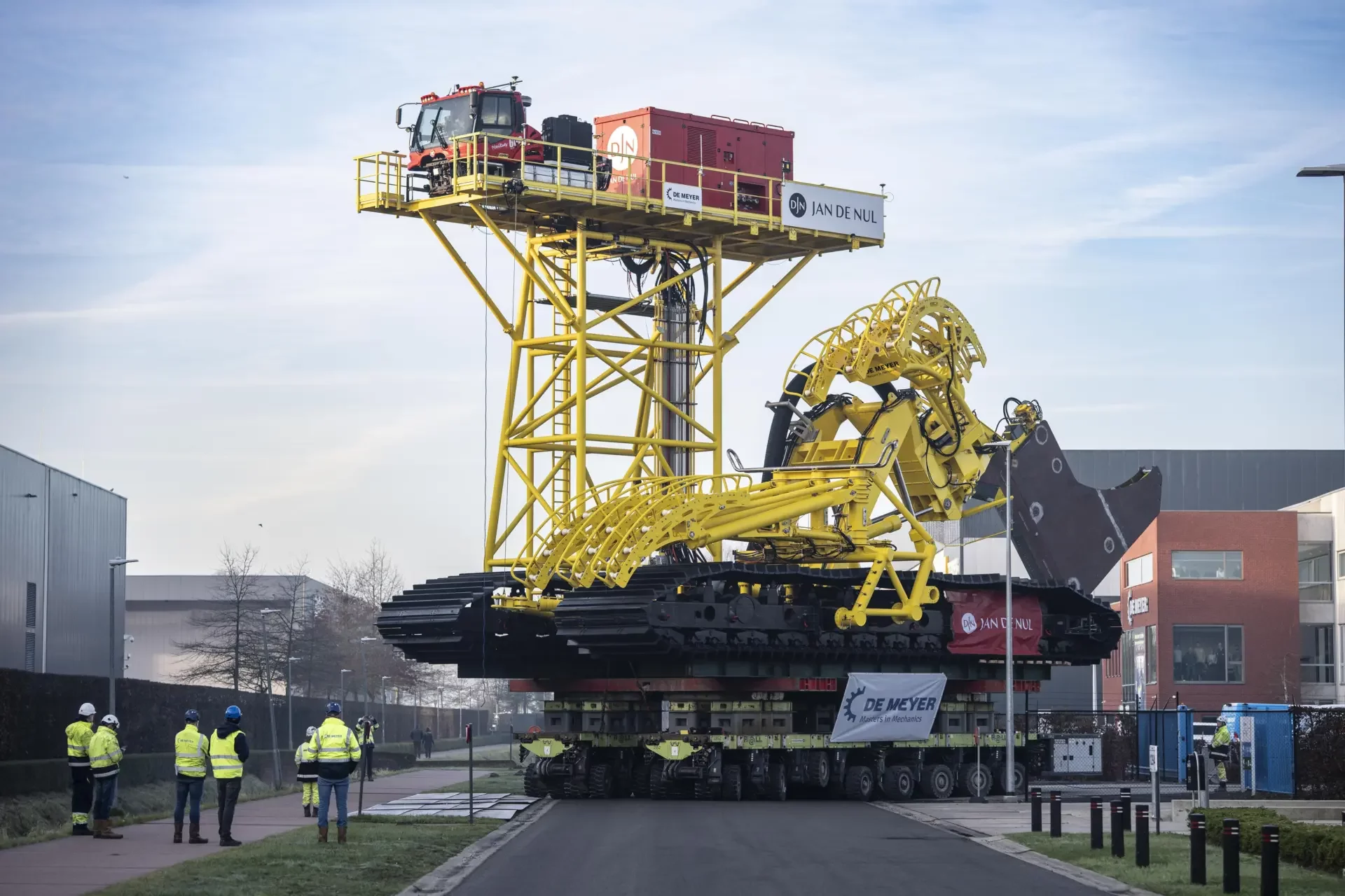 Luyckx integreert PistenBully en machinesturing op Jan De Nul’s Sunfish kabeltrencher